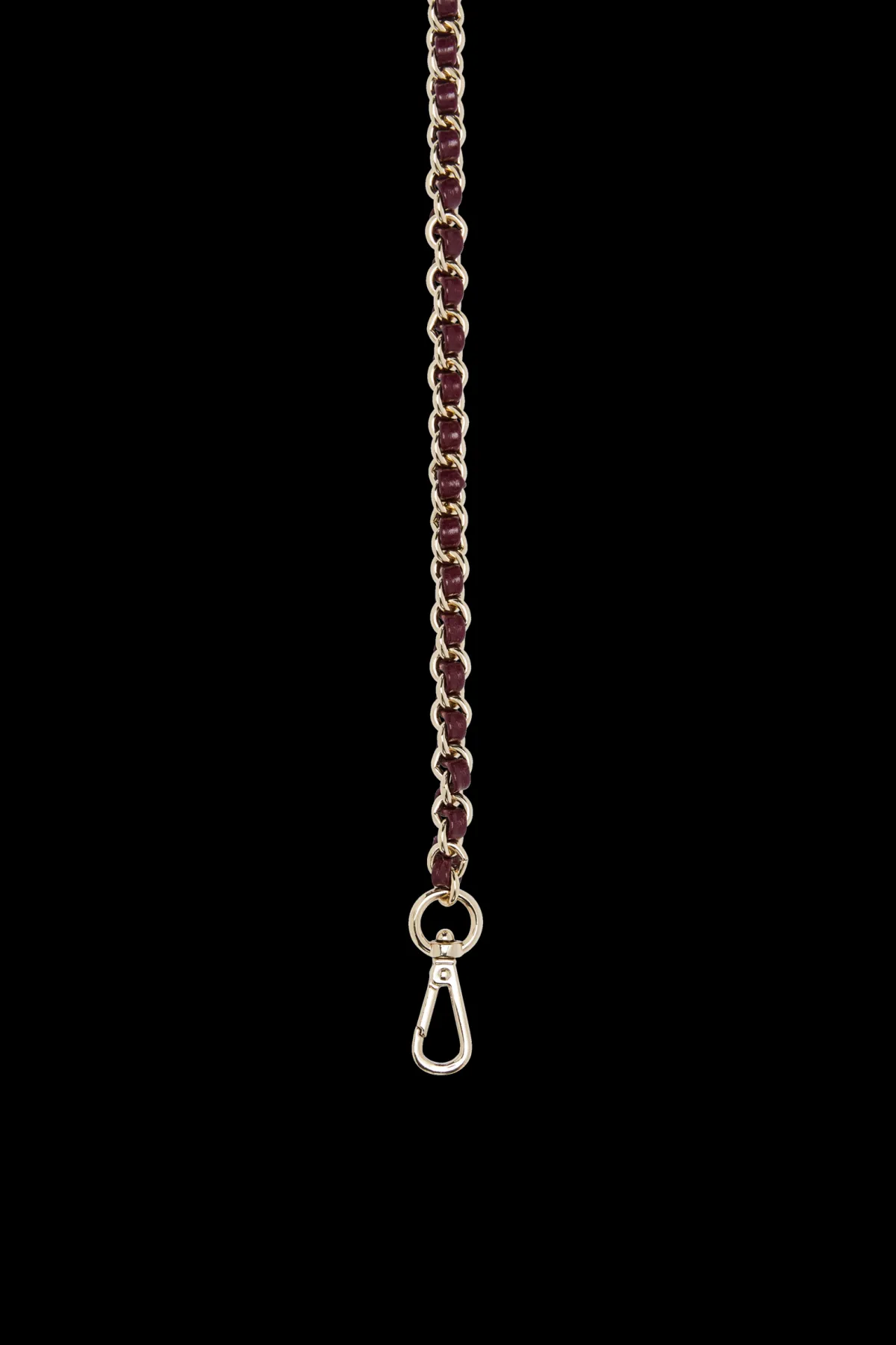 Balzac Paris Anse chaîne Tressée courte bordeaux Clearance