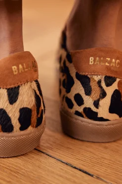 Balzac Paris Baskets Honoré léopard Léopard et noisette Store