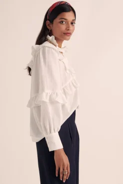Balzac Paris Blouse Amelia Blanc naturel Fashion
