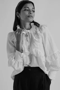 Balzac Paris Blouse Amelia Blanc naturel Fashion