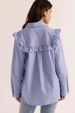 Balzac Paris Blouse Cassi Rayures bleu Online