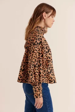 Balzac Paris Blouse Mona Guépard cappuccino Shop
