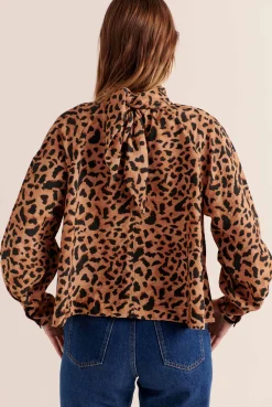Balzac Paris Blouse Mona Guépard cappuccino Shop