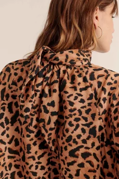 Balzac Paris Blouse Mona Guépard cappuccino Shop