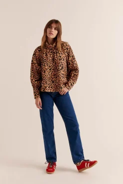 Balzac Paris Blouse Mona Guépard cappuccino Shop