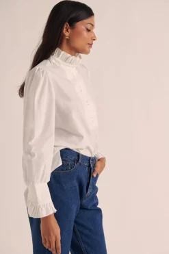 Balzac Paris Blouse Source Blanc Discount