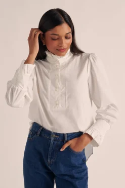 Balzac Paris Blouse Source Blanc Discount