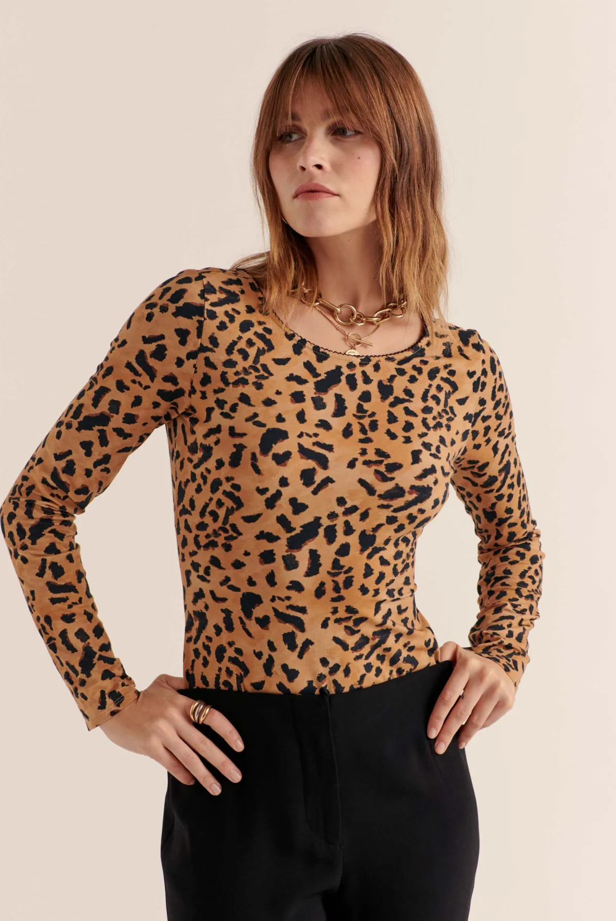 Balzac Paris Body Brol Guépard cappuccino New