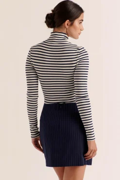 Balzac Paris Body Légendaire marine et écru Rayures Discount