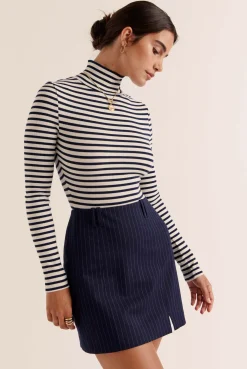 Balzac Paris Body Légendaire marine et écru Rayures Discount