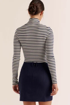 Balzac Paris Body Légendaire marine et écru Rayures Discount