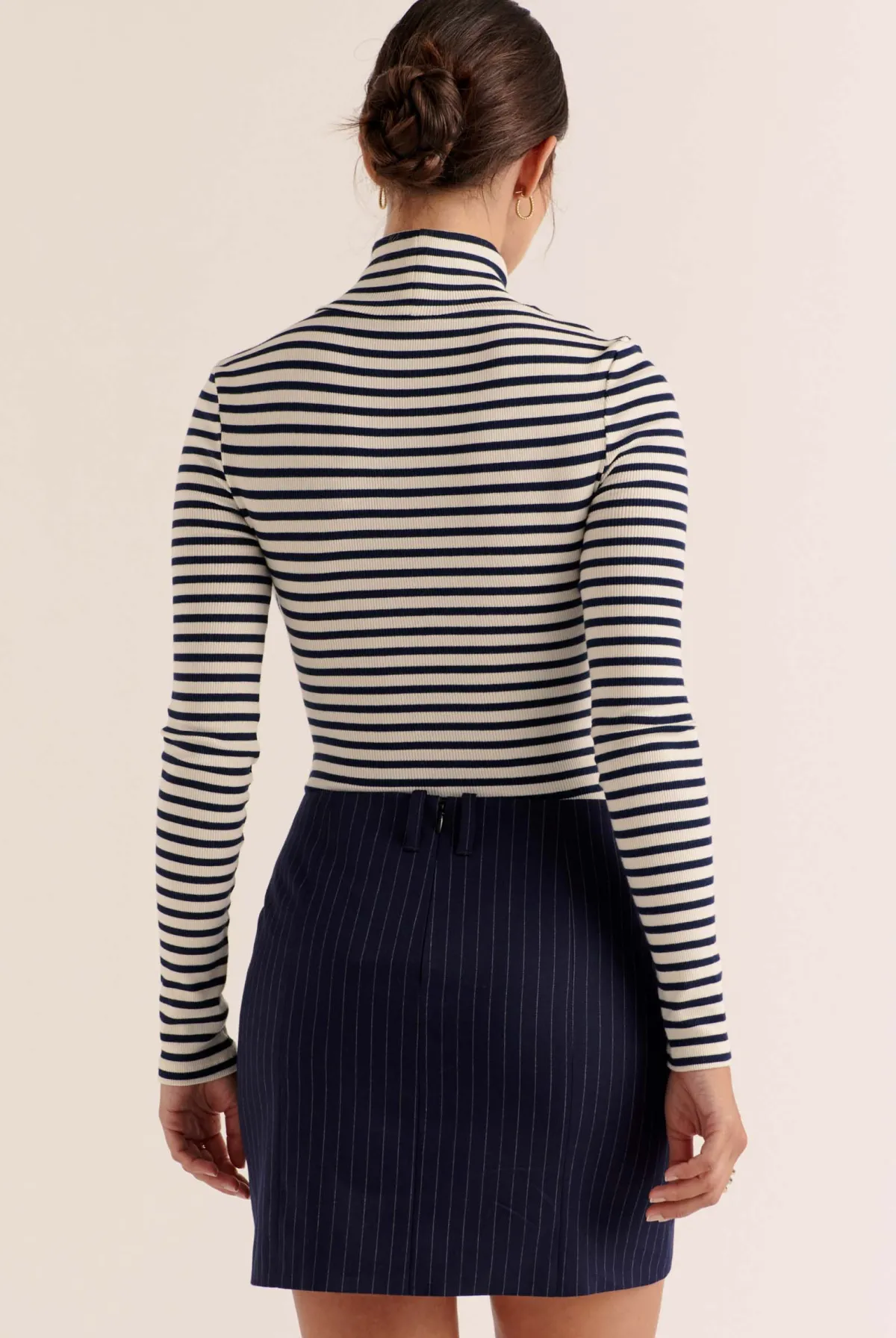 Balzac Paris Body Légendaire marine et écru Rayures Discount