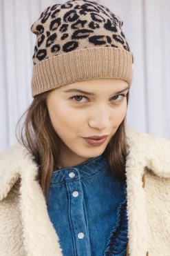 Balzac Paris Bonnet Louma Léopard Fashion