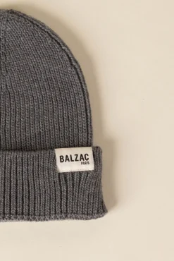 Balzac Paris Bonnet Raphael gris Gris en laine mérinos Sale