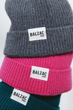 Balzac Paris Bonnet Raphael gris Gris en laine mérinos Sale