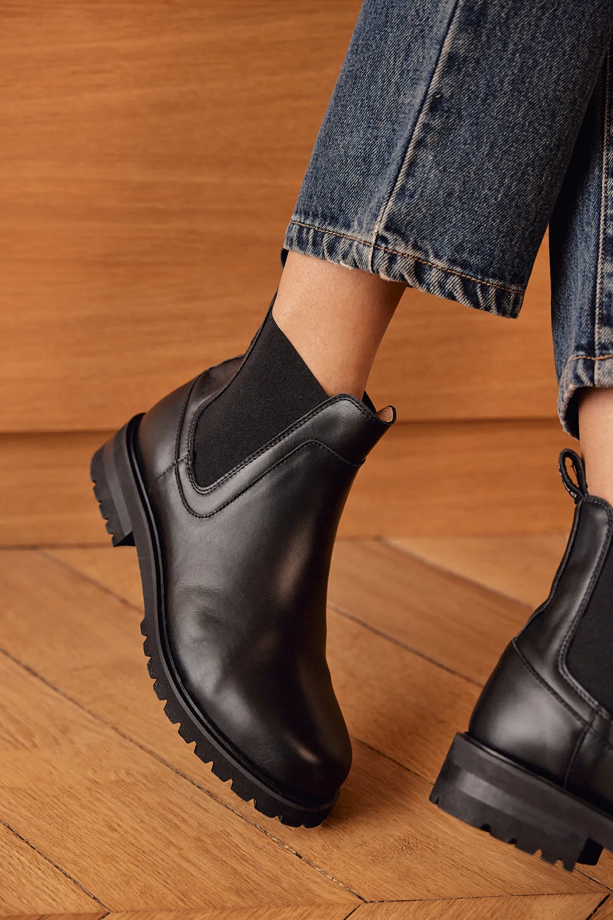 Balzac Paris Bottines Blandine Noir Outlet
