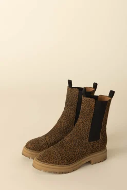 Balzac Paris Bottines Fleuron Léopard Best