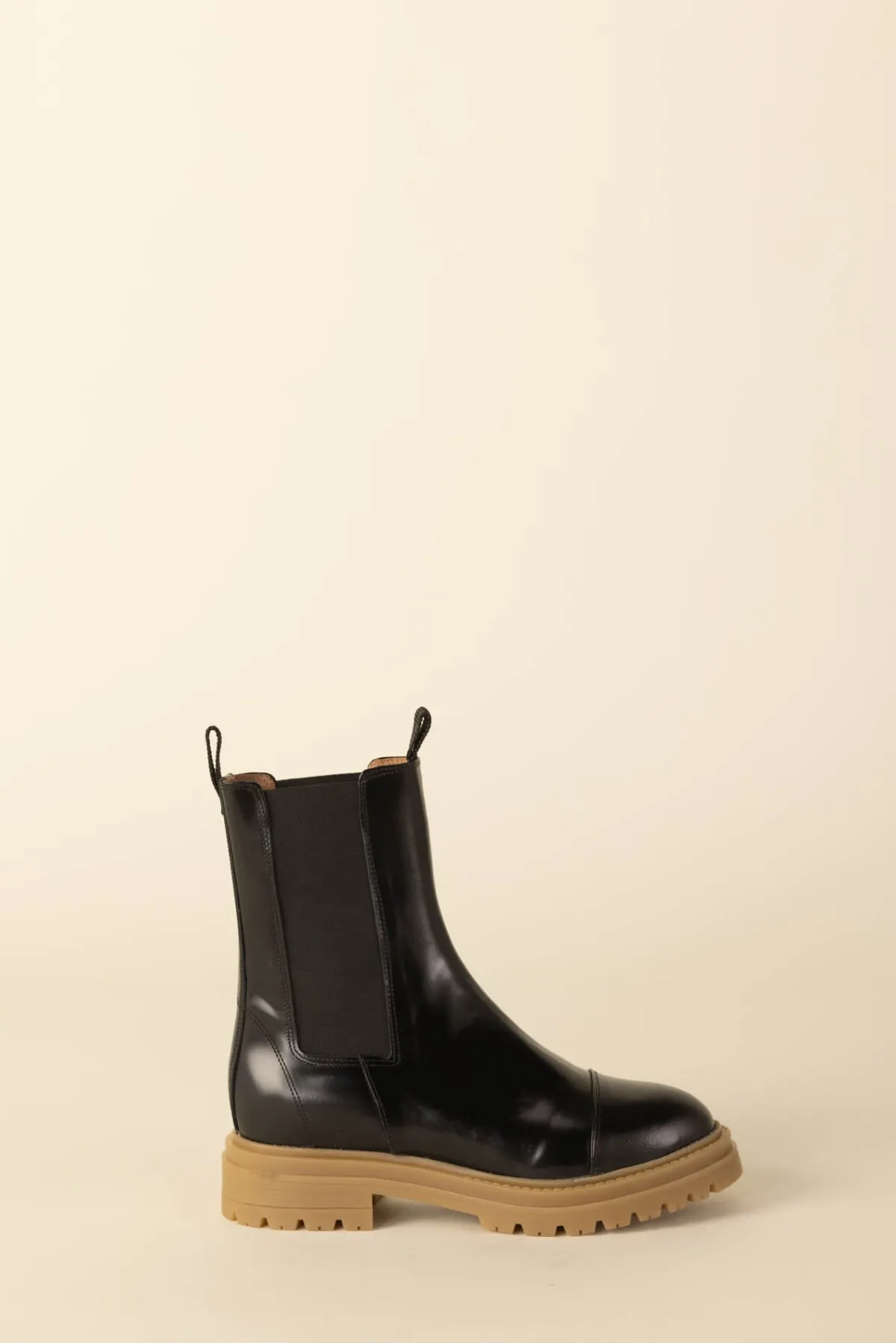 Balzac Paris Bottines Fleuron Noir glacé Hot