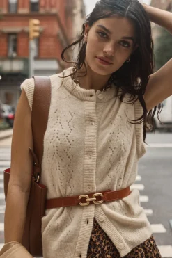Balzac Paris Cardigan Brooke écru Ecru Best Sale
