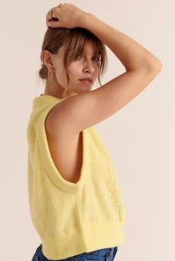 Balzac Paris Cardigan Brooke Jaune Fashion