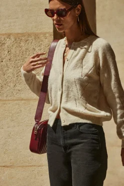 Balzac Paris Cardigan Caleb blanc naturel Écru Store