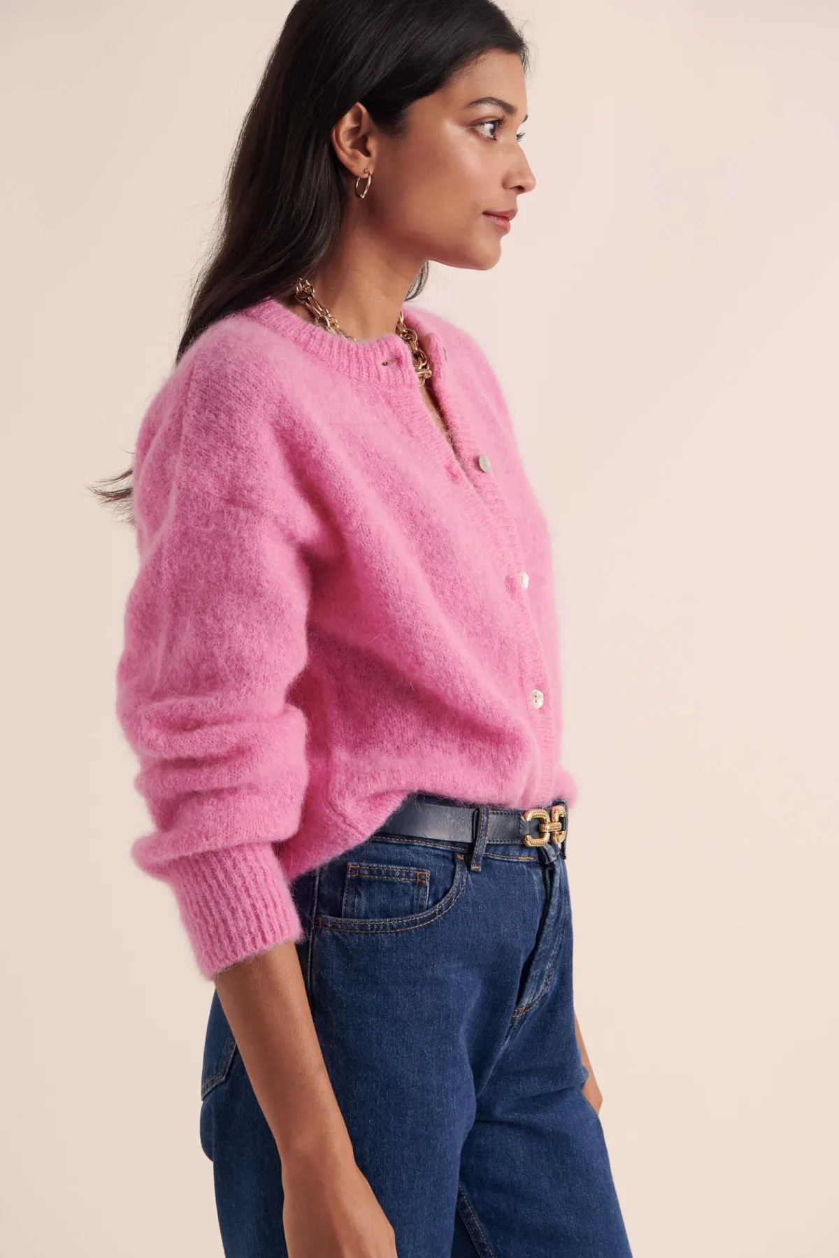 Balzac Paris Cardigan Douceur Rose bonbon Cheap