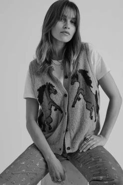 Balzac Paris Cardigan Jolly Camel et marron Sale