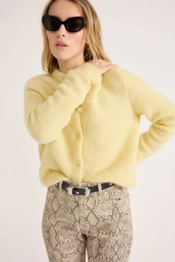 Balzac Paris Cardigan Scott Jaune Online