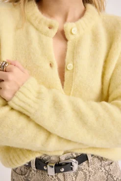 Balzac Paris Cardigan Scott Jaune Online