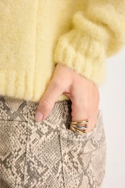 Balzac Paris Cardigan Scott Jaune Online
