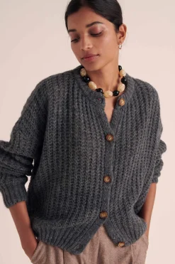Balzac Paris Cardigan St Gilles Gris Sale