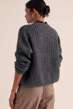 Balzac Paris Cardigan St Gilles Gris Sale