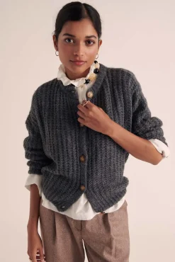 Balzac Paris Cardigan St Gilles Gris Sale