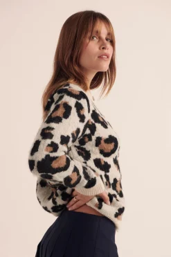 Balzac Paris Cardigan Vivien Léopard Clearance