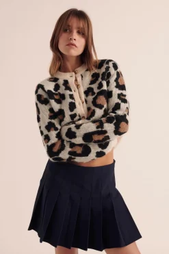 Balzac Paris Cardigan Vivien Léopard Clearance
