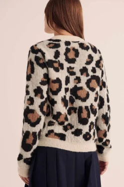 Balzac Paris Cardigan Vivien Léopard Clearance