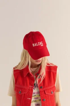 Balzac Paris Casquette Espoir rouge & écru Rouge et écru Online