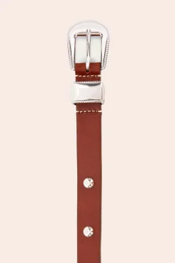 Balzac Paris Ceinture Cameron Clouté camel New