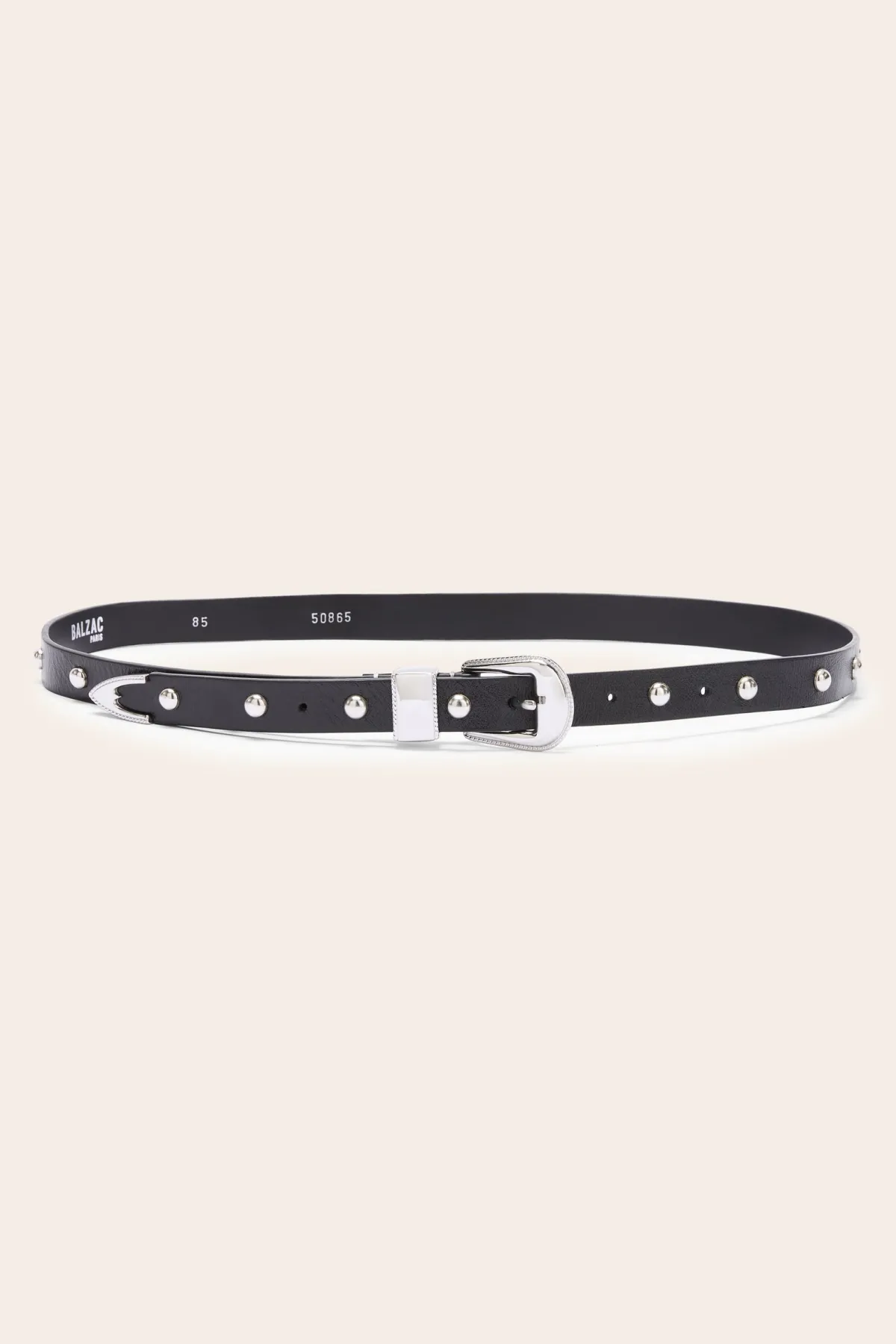 Balzac Paris Ceinture Cameron Clouté noir Fashion