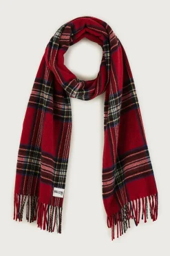 Balzac Paris Écharpe Public Tartan rouge Store