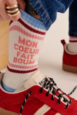 Balzac Paris Chaussettes boum Écru Cheap