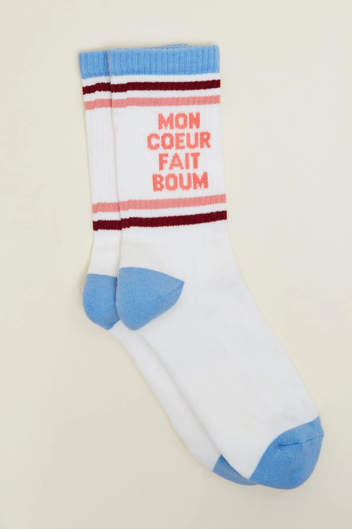 Balzac Paris Chaussettes boum Écru Cheap