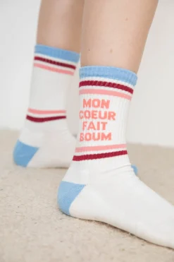 Balzac Paris Chaussettes boum Écru Cheap