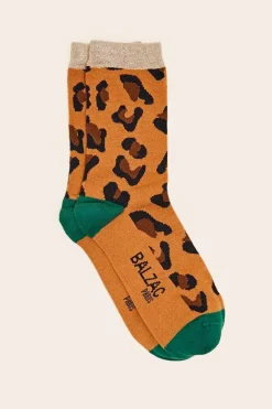 Balzac Paris Chaussettes Léo vert Sale