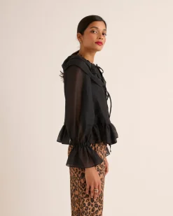 Balzac Paris Chemise Belva Noir Flash Sale