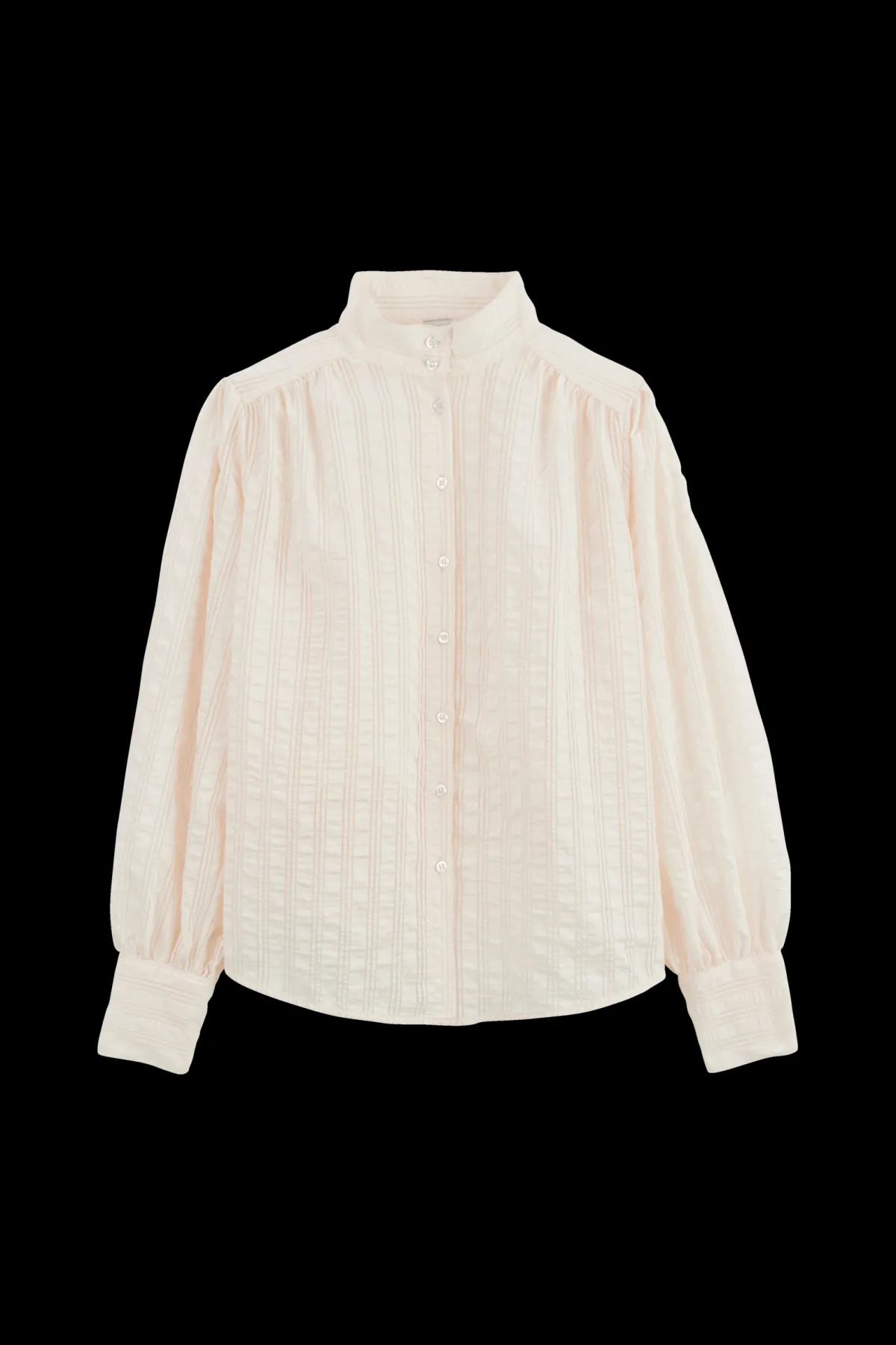 Balzac Paris Chemise Bianca Rose pâle texturé Fashion