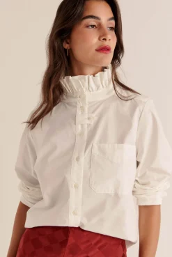 Balzac Paris Chemise Cyrielle Blanc naturel Hot