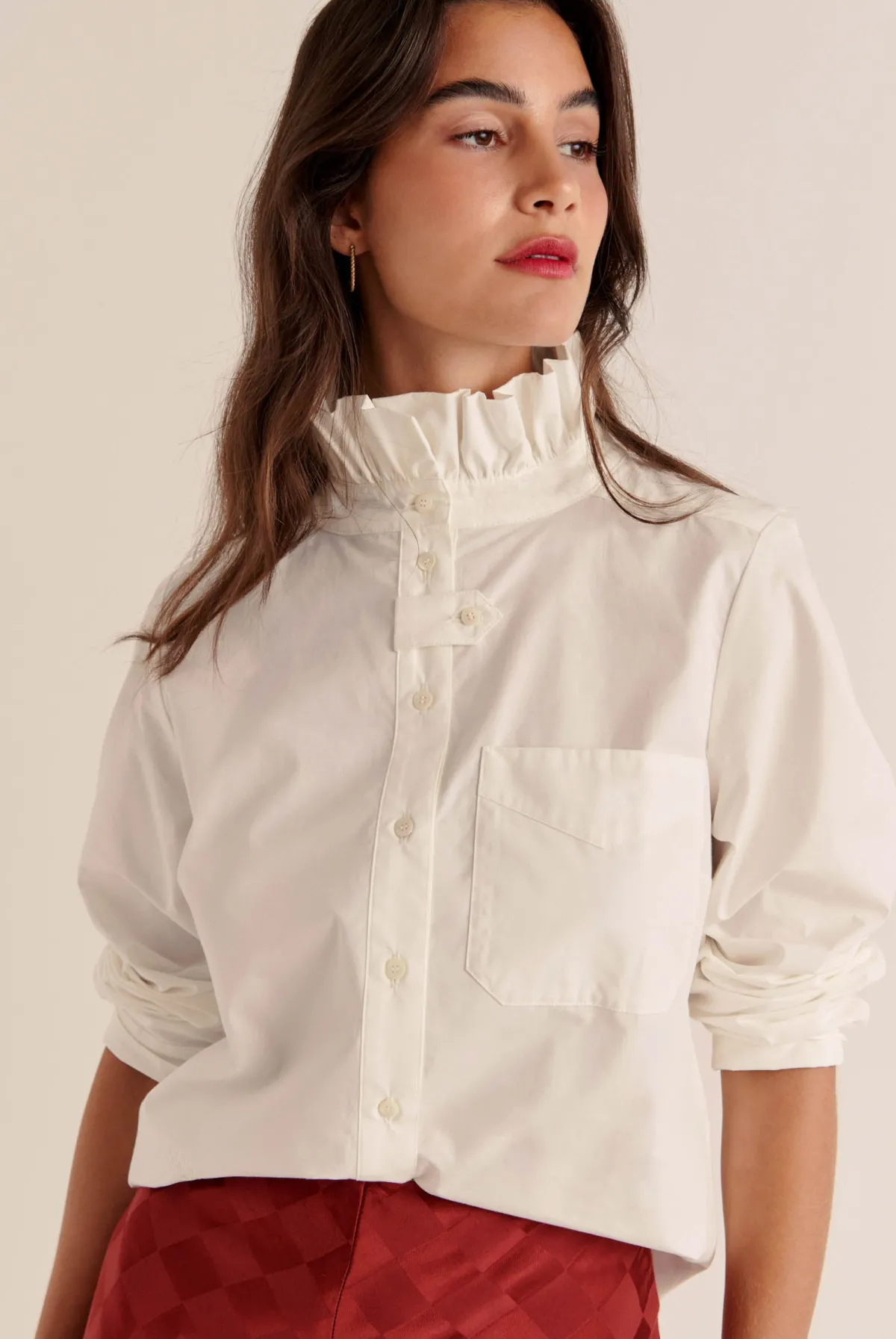 Balzac Paris Chemise Cyrielle Blanc naturel Hot