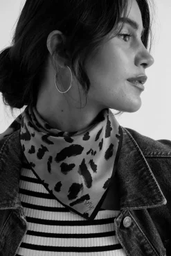 Balzac Paris Foulard Kelly guepard cappuccino Guépard cappuccino Hot