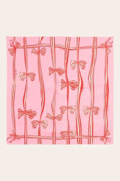 Balzac Paris Foulard Kelly Nœuds rose et rouge Store
